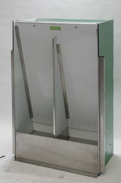 V00-0154 ZD 21300 Comedero para pienso seco de Zeugen Comedero para cerdas en alojamiento colectivo