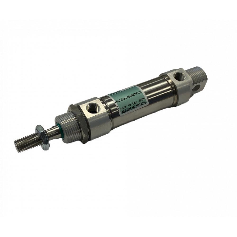 Cilindro de acero inoxidable para granja porcina de 25 mm Cilindro de acero inoxidable para comederos de granjas porcinas
