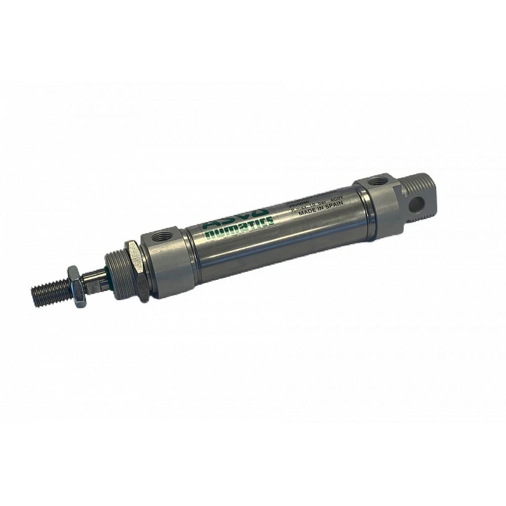 Cilindro de acero inoxidable de 50 mm Variomix Comederos Variomix con cilindro de acero inoxidable de carrera larga