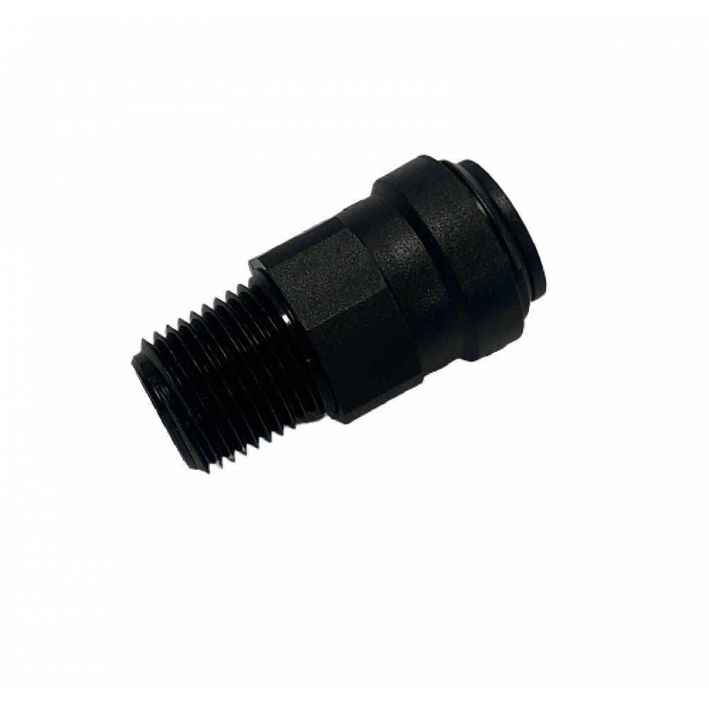 Racor para calefacción por suelo radiante de 15 mm a 1/2" Adaptador de plástico de alta calidad para manguera de calefacción con conexión rápida